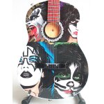 Guitare miniature de style acoustique d�co kiss