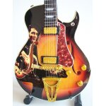 Guitare miniature style gibson super 400 elvis presley