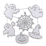 Halloween spooky pumpkin cutting dies set for cards scrapbooking and stamps