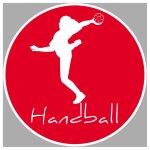 Handball - 15cm - sticker / autocollant