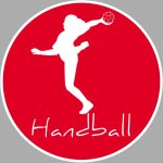 Handball - 5cm - sticker / autocollant