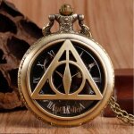 Harry potter voldemort montre de poche gousset + pochette grave