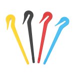 Heytea bandes de cheveux elastiques en caoutchouc remover cutter, pony pick for cutting pony rubber hair ...