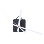Horloge murale a quartz suspendue m�canismes de mouvement du moteur r�paration de bricolage a piles