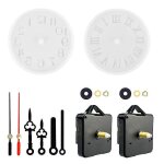 Horloge silencieuse mcanisme de mouvement horloge long shaft horloge murale mouvement diy pices de ...