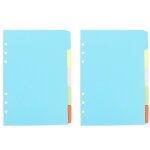 Intercalaires de couleur pour cahiers a5 - couleurs assorties, papier de haute qualité, lot de 10, organisez ... Intercalaires de couleur pour cahiers a5 - couleurs assorties, papier de haute qualité, lot de 10, organisez ...