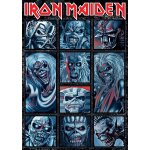 Iron maiden - ten eddies - taille : 10x15cm - carte postale Iron maiden - ten eddies - taille : 10x15cm - carte postale