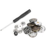 Jeans boutons kit de remplacement nailfree aucune couture ncessaire outil dartisanat de taille rglable ...