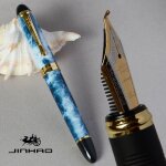 Jinhao - stylo calligraphie courbé 1. 0mm, 21 couleurs au choix, jinhao x450, noir, corail, vin vert, ... Jinhao - stylo calligraphie courbé 1. 0mm, 21 couleurs au choix, jinhao x450, noir, corail, vin vert, ...