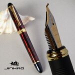 Jinhao - stylo calligraphie courbé 1. 0mm, 21 couleurs au choix, jinhao x450, noir, corail, vin vert, ... Jinhao - stylo calligraphie courbé 1. 0mm, 21 couleurs au choix, jinhao x450, noir, corail, vin vert, ...