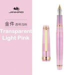 Jinhao - stylo plume 82 a garniture dorée, baril en acrylique, plume fine pour l'écriture, la calligraphie, ... Jinhao - stylo plume 82 a garniture dorée, baril en acrylique, plume fine pour l'écriture, la calligraphie, ...