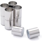 Jum - lot de 5 fermoirs magnétiques en laiton pour la fabrication de bracelets et bijoux - 20 x 9 mm Jum - lot de 5 fermoirs magnétiques en laiton pour la fabrication de bracelets et bijoux - 20 x 9 mm