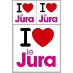 Le jura (1fois 10cm / 2 fois 5cm) - sticker / autocollant