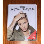 Justin bieber coffret collector mtallique - livres, stickers & posters