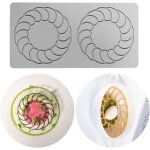 Kal - gteau dentelle moule, silicone dentelle fondant moules, sucre artisanat impression moule gteau ...