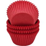 Kalanka - lot de 100 caissettes a muffins en papier sulfurisé de qualité supérieure - rouge Kalanka - lot de 100 caissettes a muffins en papier sulfurisé de qualité supérieure - rouge