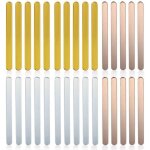 Kalanka - 3 couleurs mini batonnets de glace, 30 pi�ces b�tonnets de b�teau en acrylique, r�utilisables ...