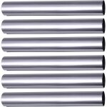 Kalanka - lot de 6 moules a rouleaux en mousse en acier inoxydable (12, 4 cm x 2, 5 cm)