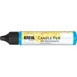 Kalanka - kreul 49706 - candle pen, bleu clair, 29 ml, crayon pointe fine, peinture avec cire d'abeille ...