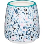 Kalanka - petit pot de fleurs d'intrieur dcoratif en cramique, multicolore, 11 x 12 cm