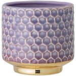 Kalanka - pot de fleur goldy - pots de fleurs dcoratifs couleur pour intrieur style rtro cratif s ...