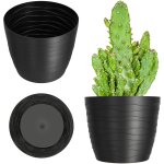 Kalanka - pot de fleurs en plastique, diam�tre 11 - 19 cm, 7 couleurs, simple et moderne, protection ...