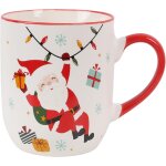 Kalanka - tasse en porcelaine blanche festive, pre nol 420ml (2)