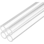 Kalanka - tube rigide en plastique transparent de 10  (25, 4cm) 10mm x 14mm (3 / 8  x 9 / 16 ) en acrylique, ...