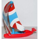 Kinder les catamarans - un067 : catamaran rouge et bleu - 2010