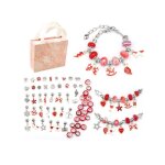 Kit de fabrication de bracelets diy 63 pièces avec pendentifs, perles et bracelets pour la création de ... Kit de fabrication de bracelets diy 63 pièces avec pendentifs, perles et bracelets pour la création de ...