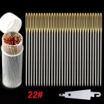 Kit de broderie a gros ?il pour point de croix, ensemble de broches en cuir, pour artisanat, 30 / 12 ...