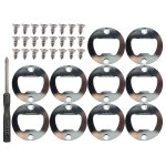 Kit de fabrication d'ouvre - bouteille de bi�re diy - 24 vis, 10 inserts, 1 tournevis - cr�ez des cadeaux ...