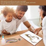 Kit de peinture en papier cerf coloré art déco diy autocollants muraux pour enfants chambre maternelle ... Kit de peinture en papier cerf coloré art déco diy autocollants muraux pour enfants chambre maternelle ...