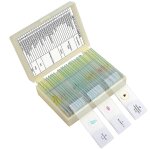 Lames de microscope pour enfants, lames de prparation pour accessoires de microscope