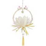 Lanternes chinoises bricolage lanternes de mi - automne ensemble de matriaux beige