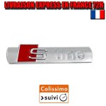 Logo audi sline 3d autocollant