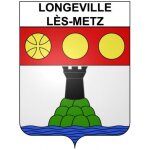Longeville - l�s - metz 57 ville stickers blason autocollant adh�sif - taille : 8 cm