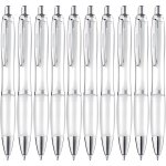 Lot de 10 stylos a bille ergonomiques de suprieure, stylo a bille antidrapant pour une ecriture facile ...