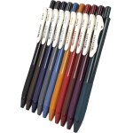 Lot de 10 stylos a encre gel avec 10 couleurs chaudes et colores epaisseur de trait de 0, 7 mm pour ...