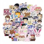 Lot de 100 autocollants du club hte du lyce ouran de dessin anim