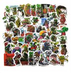 Lot de 100 autocollants rat fink imperméables Lot de 100 autocollants rat fink imperméables