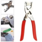 Lot de 100 boutons - pression a griffes argentes de 9, 5 mm avec pinces pour loisirs cratifs, vtements ...