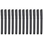Lot de 100 porte - stylos vides ¿ plastique durable pour stylos gel et recharges ¿ noir ¿ portables ...