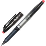 Lot de 12 stylo bille encre gel avec gomme rouge