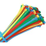 Lot de 140 attaches eclair s en nylon - 300 mm x 7 mm - multifonctions - pour la maison, le jardin, le ...