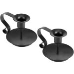 Lot de 2 bougeoirs conique bougainvilliers 7, 5 x 11, 2 cm pour les anniversaires, les mariages et les ... Lot de 2 bougeoirs conique bougainvilliers 7, 5 x 11, 2 cm pour les anniversaires, les mariages et les ...