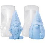 Lot de 2 moules en silicone 3d - moule en silicone de noël - pour béton - pour le moulage - bricolage ... Lot de 2 moules en silicone 3d - moule en silicone de noël - pour béton - pour le moulage - bricolage ...