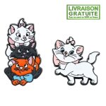 Lot de 2 pin's pins m�tal marie les aristochats chats the aristocats cats
