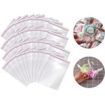 Lot de 200 sachets en cellophane transparent, 10 x 13 cm, avec fermeture autocollante, avec trous d'a�ration, ...