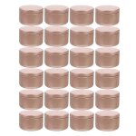 Lot de 24 etiquettes dcoratives pour pots de bougies, botes de rangement vides, bougeoirs ronds